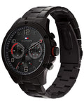  Shop Authentic Tommy Hilfiger Blaze Chronograph Black Dial Black Steel Strap Watch For Men - 1792030 - Luxxuri