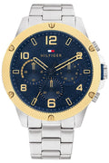  Shop Authentic Tommy Hilfiger Blaze Chronograph Blue Dial Silver Steel Strap Watch for Men - 1792031 - Luxxuri