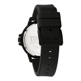  Shop Authentic Tommy Hilfiger Monogram Pop Quartz Black Dial Black Leather Strap Watch For Men - 1791773 - Luxxuri