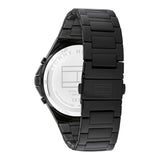  Shop Authentic Tommy Hilfiger Justin Chronograph Black Dial Black Steel Strap Watch For Men - 1792055 - Luxxuri