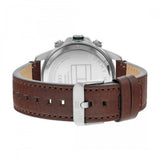  Shop Authentic Tommy Hilfiger Lars Chronograph Green Dial Brown Leather Strap Watch For Men - 1792064 - Luxxuri