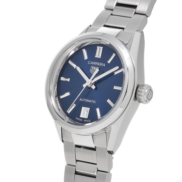  Shop Authentic Tag Heuer Carrera Blue Dial Silver Steel Strap Watch for Women - WBN2411.BA0621 - Luxxuri