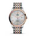 Tudor 1926 Automatic Silver Dial Two Tone Steel Strap Watch for Men - M91651-0001