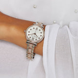  Shop Authentic Michael Kors Sophie Chronograph Silver Dial Two Tone Steel Strap Watch For Women - MK3880 - Luxxuri