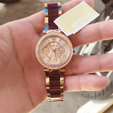  Shop Authentic Michael Kors Parker Rose Gold Dial Two Tone Steel Strap Watch for Women - MK6239 - Luxxuri