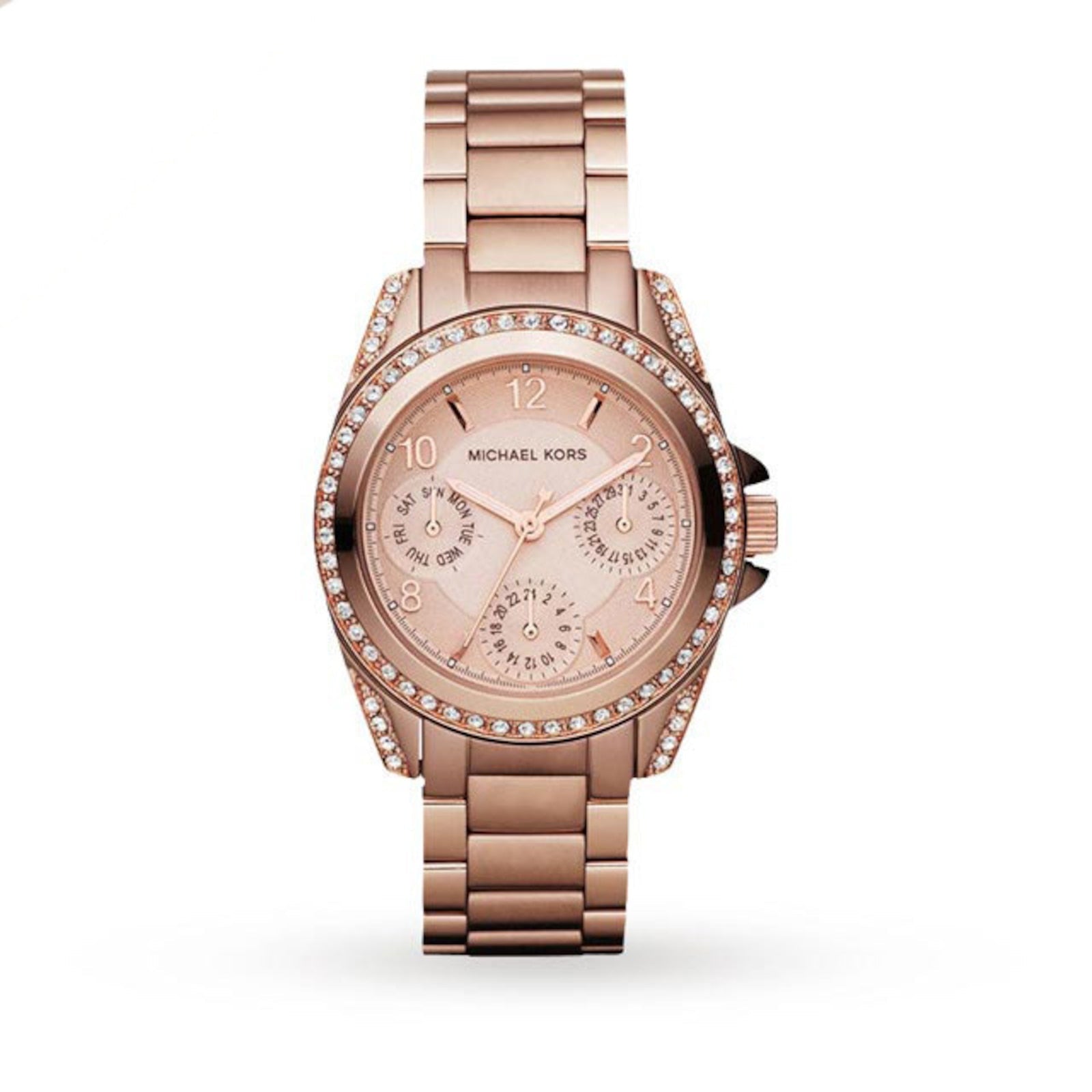  Shop Authentic Michael Kors Blair Rose Gold Dial Rose Gold Steel Strap Watch for Women - MK5613 - Luxxuri