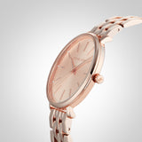  Shop Authentic Michael Kors Pyper Three-Hand Rose Gold Dial Rose Gold Steel Strap Watch For Women - MK3897 - Luxxuri