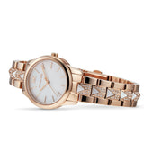  Shop Authentic Michael Kors Runway Mercer Mother of Pearl White Dial Two Tone Steel Strap Watch For Women - MK6674 - Luxxuri