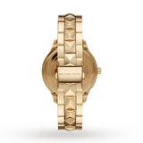  Shop Authentic Michael Kors Runway Mercer Crystals Gold Dial Gold Steel Strap Watch For Women - MK6714 - Luxxuri