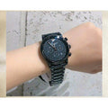  Shop Authentic Emporio Armani Luigi Chronograph Black Dial Black Stainless Steel Watch For Men - AR1507 - Luxxuri