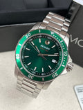 Shop Authentic Movado Series 800 Green Dial Silver Steel Strap Watch For Men - 2600136 - Luxxuri
