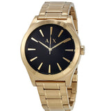  Shop Authentic Armani Exchange Nico Analog Black Dial Gold Steel Strap Watch For Men - AX2328 - Luxxuri