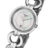  Shop Authentic Tissot T Trend Flamingo Mother of Pearl Dial Silver Steel Strap Watch for Women - T094.210.11.116.00 - Luxxuri