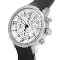  Shop Authentic IWC Aquatimer Chronograph White Dial Black Rubber Strap Watch for Men - IW376801 - Luxxuri