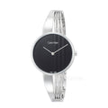  Shop Authentic Calvin Klein Drift Black Dial Silver Steel Strap Watch for Women - K6S2N111 - Luxxuri