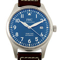 Shop Authentic IWC Pilot's Mark XVIII Le Petit Prince Blue Dial Brown Leather Strap Watch for Men - IW327004 - Luxxuri