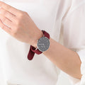  Shop Authentic Daniel Wellington Classic Roselyn Black Dial Red NATO Strap Dial Watch For Women - DW00100270 - Luxxuri
