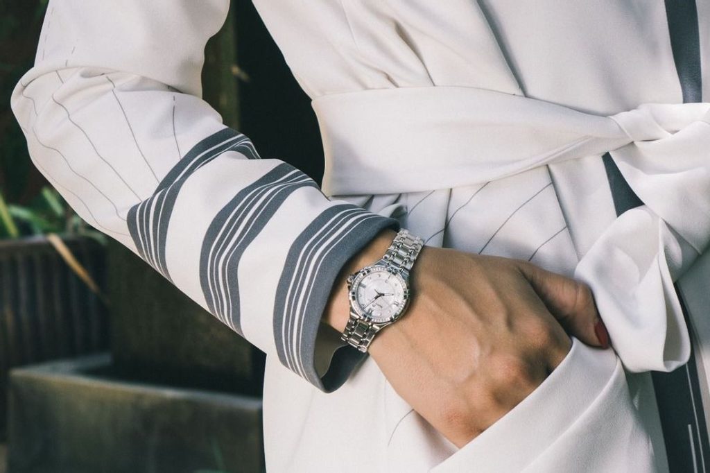  Shop Authentic Maurice Lacroix Aikon White Mother of Pearl Dial Silver Steel Strap Watch for Women - A11006-SD502-170-1 - Luxxuri