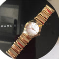  Shop Authentic Marc Jacobs Amy White Dial Rose Gold Steel Strap Watch for Women - MBM8559 - Luxxuri
