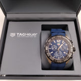  Shop Authentic Tag Heuer Formula 1 Chronograph Blue Dial Blue Rubber Strap Watch for Men - CAZ101AV.FT8077 - Luxxuri