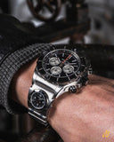  Shop Authentic Breitling Super Chronomat B01 44 Black Dial Black Rubber Strap Watch for Men - AB0136251B2S1 - Luxxuri