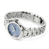  Shop Authentic Tag Heuer Link Quartz Diamonds Blue Mother of Pearl Dial Silver Steel Strap Watch for Women - WBC1313.BA0600 - Luxxuri