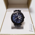  Shop Authentic Versace V Race Chronograph Quartz Blue Dial Blue Leather Strap Watch For Men - VEBV00419 - Luxxuri