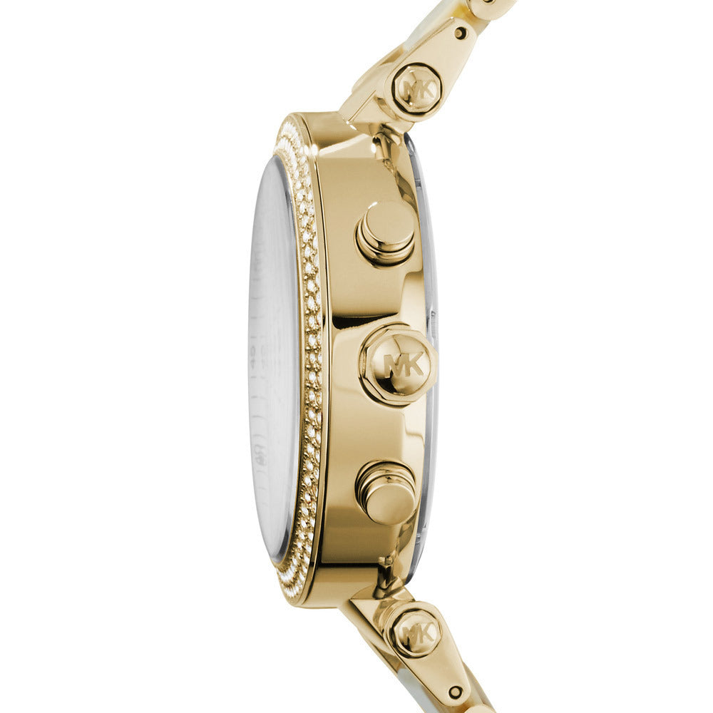  Shop Authentic Michael Kors Parker Gold Dial Gold Steel Strap Watch for Women - MK5632 - Luxxuri