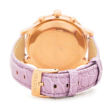  Shop Authentic Swarovski Octea Lux Chrono Purple Dial Purple Leather Strap Watch for Women - 5632263 - Luxxuri