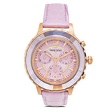  Shop Authentic Swarovski Octea Lux Chrono Purple Dial Purple Leather Strap Watch for Women - 5632263 - Luxxuri
