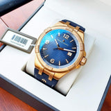  Shop Authentic Maurice Lacroix Aikon Date Limited Edition Blue Dial Blue Leather Strap Watch For Men - AI1028-BRZ01-420-1 - Luxxuri