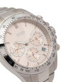  Shop Authentic Hugo Boss Novia Pink Dial Silver Steel Strap Watch for Women - 1502615 - Luxxuri