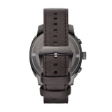  Shop Authentic Emporio Armani Delta Chronograph Brown Dial Brown Leather Strap Dial Watch For Men - AR6055 - Luxxuri