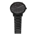 Armani Exchange Cayde Analog Black Dial Black Steel Strap Watch For Men - AX2701