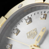  Shop Authentic Tag Heuer Aquaracer Diamonds Mother of Pearl Dial Two Tone Steel Strap Watch for Men - WBD1422.BB0321 - Luxxuri