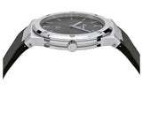  Shop Authentic Salvatore Ferragamo F-80 Classic Black Dial Black Leather Strap Watch for Men - SFDT00619 - Luxxuri