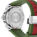  Shop Authentic Gucci Dive Automatic Black Dial Two Tone Rubber Strap Watch for Men - YA136349 - Luxxuri