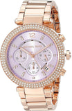  Shop Authentic Michael Kors Parker Purple Dial Rose Gold Steel Strap Watch for Women - MK6169 - Luxxuri