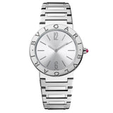  Shop Authentic Bvlgari Bvlgari Lady Silver Dial Silver Steel Strap Watch for Women - BVLGARI103575 - Luxxuri