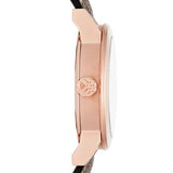  Shop Authentic Burberry The City Pink Dial Brown Leather Strap Watch for Women - BU9236 - Luxxuri