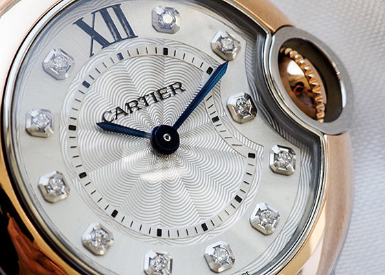  Shop Authentic Cartier Ballon Bleu De Cartier Diamonds Silver Dial Two Tone Steel Strap Watch for Women - W3BB0026 - Luxxuri