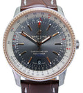  Shop Authentic Breitling Navitimer 1 Automatic 41mm Brown Dial Brown Leather Strap Mens Watch - U17326211M1P2 - Luxxuri