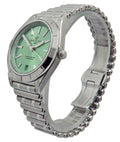  Shop Authentic Breitling Chronomat Automatic 36 Green Dial Silver Steel Strap Watch for Women - A10380101L1A1 - Luxxuri
