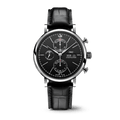  Shop Authentic IWC Portofino Chronograph Black Dial Black Leather Strap Watch for Men - IW391029 - Luxxuri