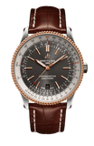 Shop Authentic Breitling Navitimer 1 Automatic 41mm Black Dial Brown Leather Strap Mens Watch - U17326211M1P1 - Luxxuri