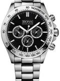  Shop Authentic Hugo Boss Ikon Black Dial Silver Steel Strap Watch for Men - 1512965 - Luxxuri