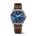  Shop Authentic IWC Pilot's Mark XVIII Le Petit Prince Blue Dial Brown Leather Strap Watch for Men - IW327004 - Luxxuri