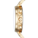  Shop Authentic Michael Kors Sawyer White Dial Gold Steel Strap Watch for Women - MK6362 - Luxxuri