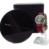  Shop Authentic Marc Jacobs Amy Purple Dial Red Leather Strap Watch for Women - MBM1138 - Luxxuri