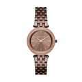 Michael Kors Darci Quartz Brown Dial Brown Steel Strap Watch For Women - MK3553